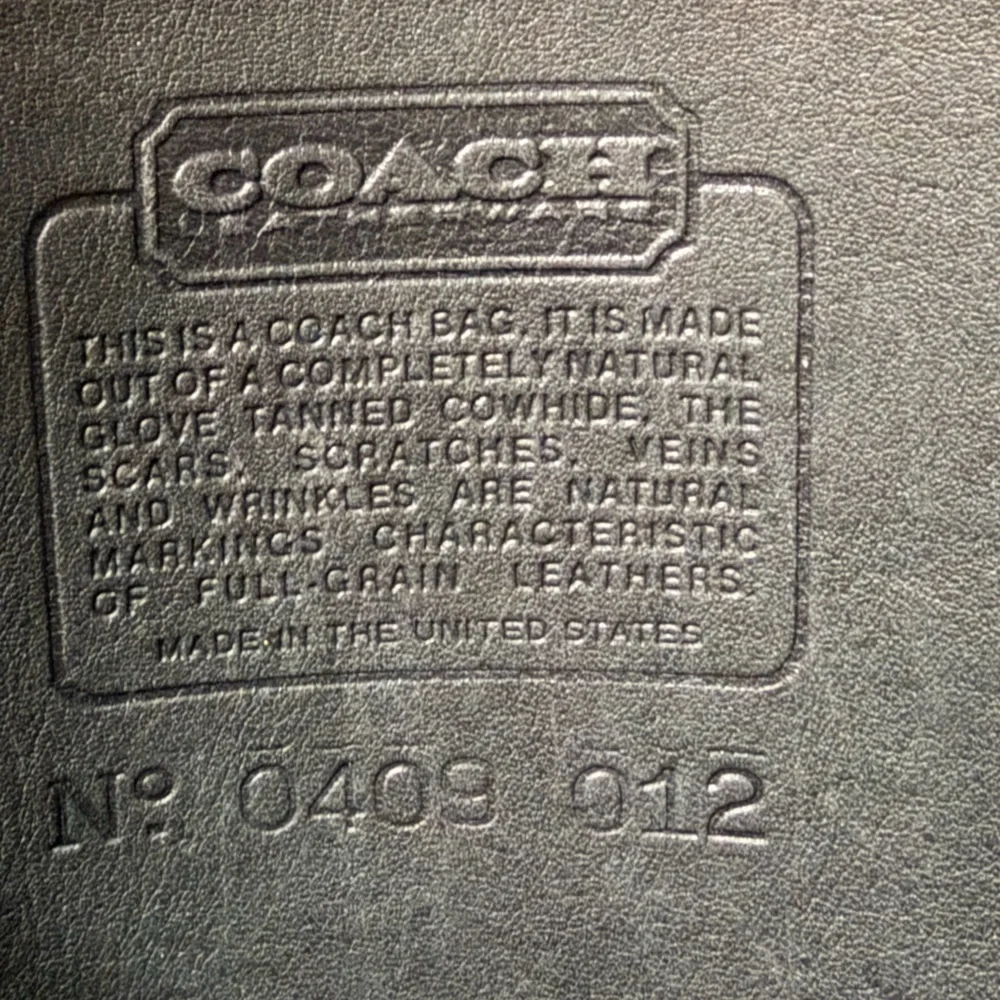 Coach Vintage Green Station Bag - Picture 15 of 15